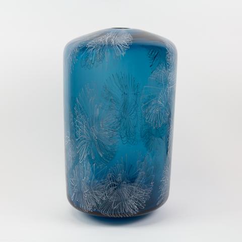 Klart Glass-Vase H28cm Vidar Koksvik-Norway Designs