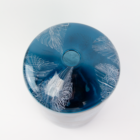 Klart Glass-Vase H28cm Vidar Koksvik-Norway Designs