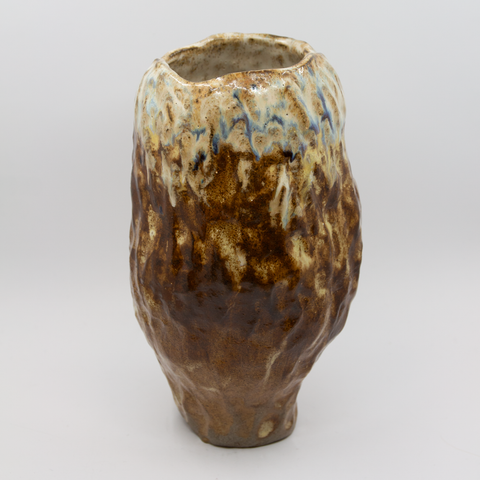 Knopp Vase Stor 7 Bruntoner fra Marthine Spinnangr