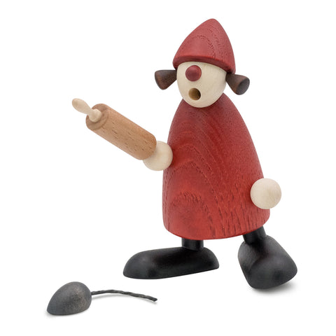 Köhler Design - Fru Claus Med Kjevle og Mus - Norway Designs