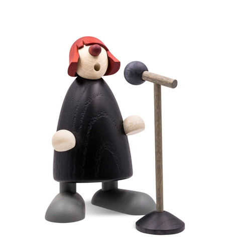 Köhler - Julepynt Frøken S. Ved Mikrofonen - Norway Designs