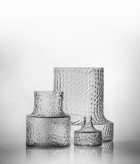 Skrufs Glasbruk Vase Kolonn Liten 11cm - Norway Designs