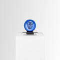 Kosta Boda Glass Skulptur Headman Blå - Norway Designs