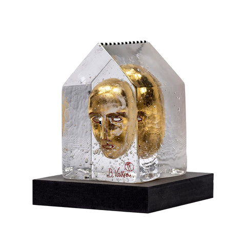 Kosta Boda - My Palace Golden Head Klart Glass/Gull - Norway Designs