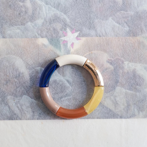 Kyoto Tango- Yellow Half 24k gull Armbånd-Norway Designs