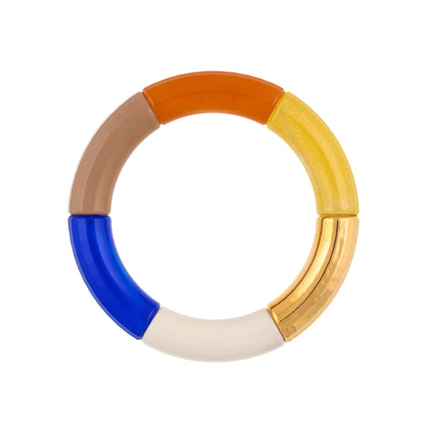 Kyoto Tango- Yellow Half 24k gull Armbånd-Norway Designs