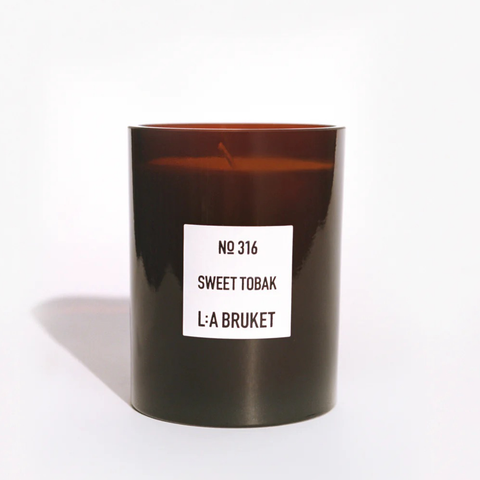 LA-Bruket-Duftlys No 316 Sweet Tobak 260g-Norway Designs