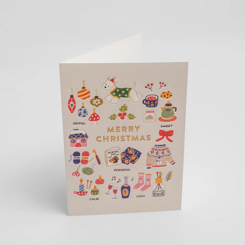 Lagom Design-Julekort "Joyful & Cosy"-Norway Designs