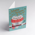 Lagom Design-Julekort "Merry Christmas to Us!"-Norway Designs