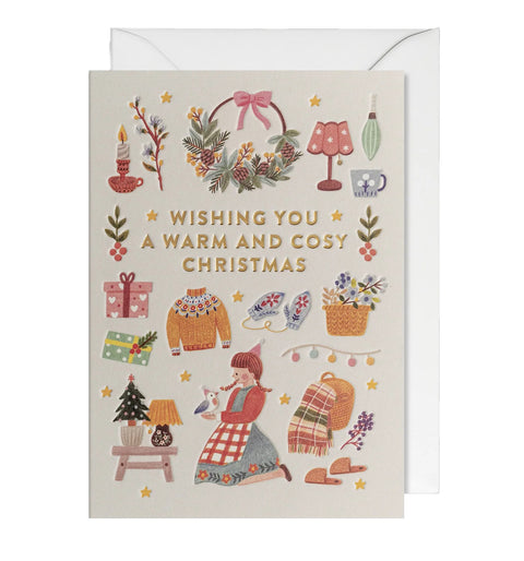 Lagom Design- Julekort Warm & Cosy- Norway Designs