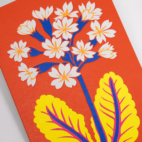 Lagom-Kort-Gullviva Floral-Norway Designs