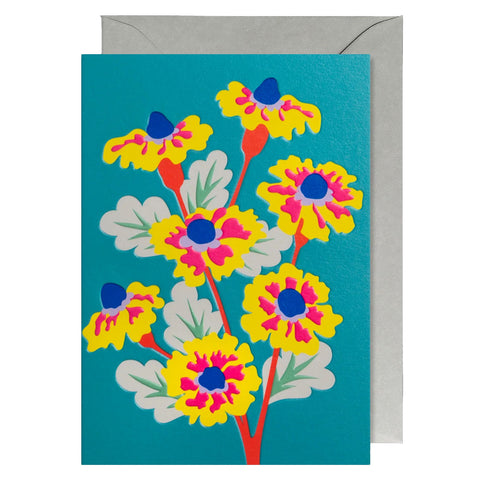 Lagom-Kort Marigold Floral-Norway Designs