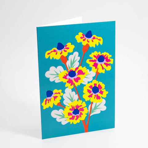 Lagom-Kort Marigold Floral-Norway Designs