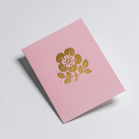 Lagom-Minikort-T&O Rose-Norway Designs