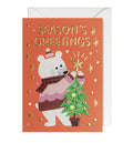 Lagom- Julekort Season's Greetings Polar Bear-Norway Designs