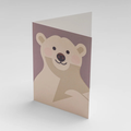 Lagom-Kort "Arctic Polar Bear"-Norway Designs