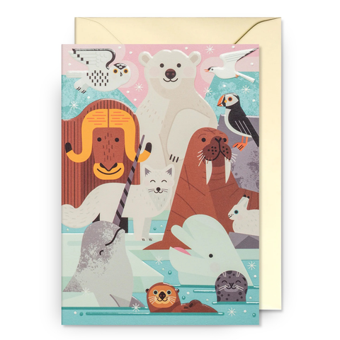 Lagom-Kort "Friends of the Arctic"-Norway Designs