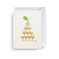 Lagom-Minikort "Champagne Tower"-Norway Designs