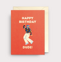 Lagom-Minikort "Happy Birthday Dude!"-Norway Designs