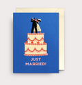 Lagom-Minikort "Just Married!"-Norway Designs