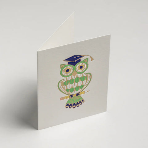 Lagom-Minikort "Owl Scholar"-Norway Designs
