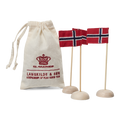 Langkilde & Søn - Bordflagg Mini 3stk - Norway Designs