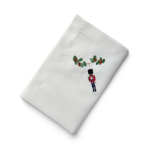 Langkilde & Søn - Juleserviett Nøtteknekker 50x50cm - Norway Designs