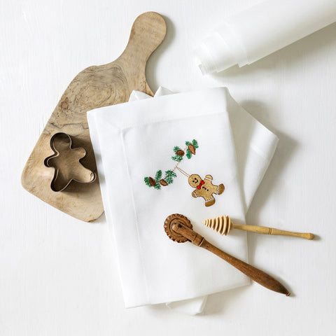Langkilde & Søn - Juleserviett Pepperkakemann 50x50cm - Norway Designs