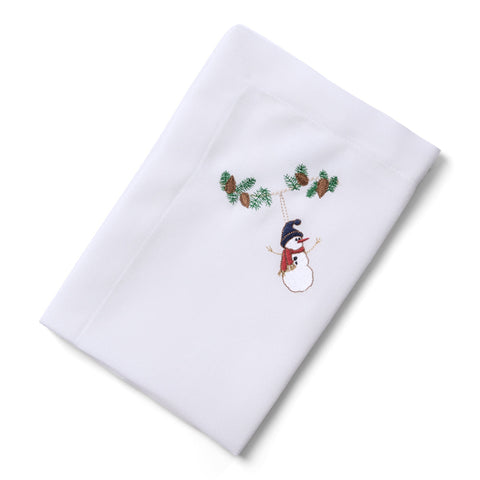 Langkilde&Son _ Juleserviett Snømann 50x50cm - Norway Designs