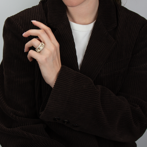 Lena W Herfindal - Michauxia Ring - Norway Designs