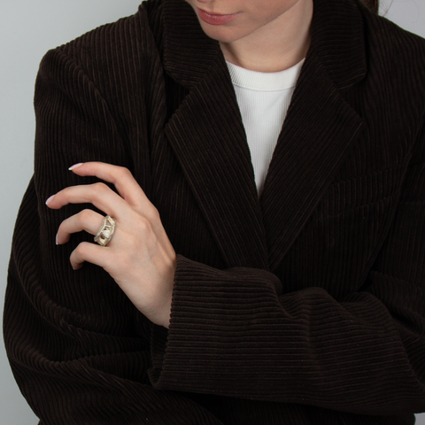 Lena W Herfindal - Michauxia Ring - Norway Designs