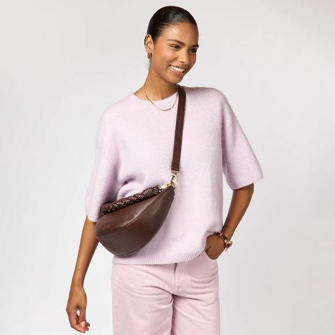 O My Bag- Leo Soft Grain Leather Chocolate- Norway Designs