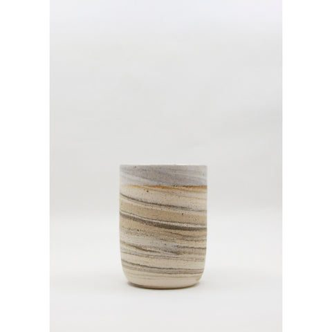 Liebenberg Ceramics Mug w/Handle Stoneware Marbled