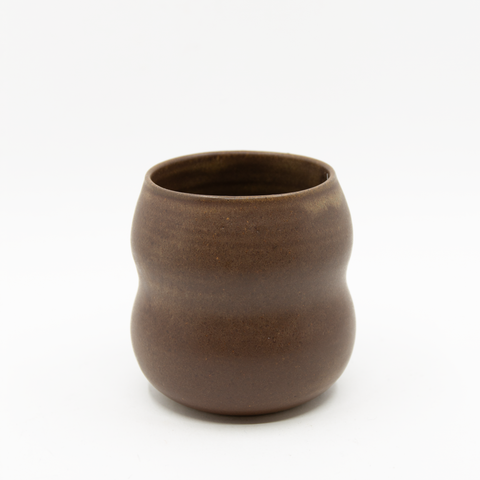 Liebenberg Ceramics-Bølgekopp Brun-Norway Designs