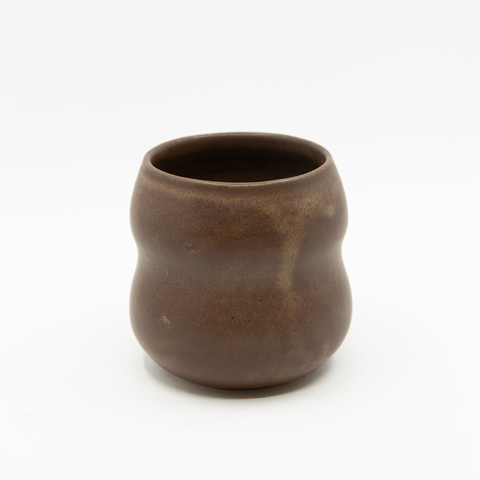 Liebenberg Ceramics-Bølgekopp Brun-Norway Designs