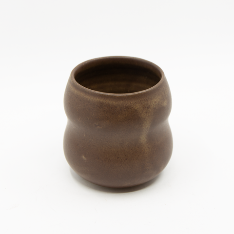 Liebenberg Ceramics-Bølgekopp Brun-Norway Designs