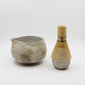 Matchasett Chamott/Kravleglasur fra Liebenberg Ceramics