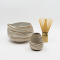 Matchasett  Stengods Marmor Mørk fra Liebenberg Ceramics