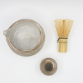 Matchasett  Stengods Marmor Mørk fra Liebenberg Ceramics