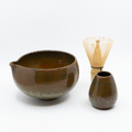 Liebenberg ceramics-Matchasett Stengods Brun\Grønn-Norway Designs