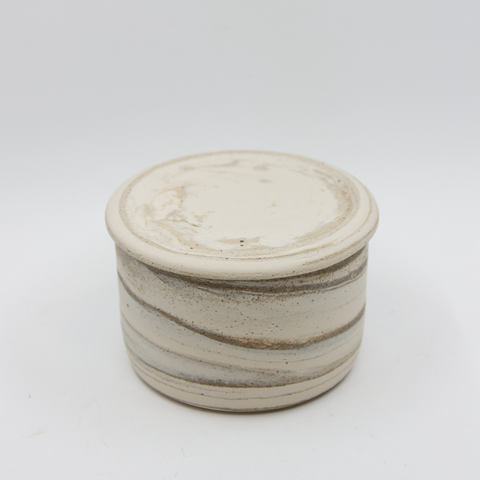 Liebenberg ceramics-Smørklokke 2 Stengods Marmorert-Norway Designs