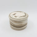Liebenberg ceramics-Smørklokke 3 Stengods Marmorert-Norway Designs