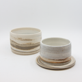 Liebenberg ceramics-Smørklokke 3 Stengods Marmorert-Norway Designs