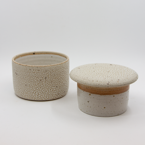 Liebenberg ceramics-Smørklokke 4 Stengods Kravleglasur-Norway Designs