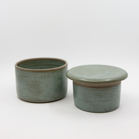  Liebenberg ceramics-Smørklokke Stengods Blue Stone-Norway Designs