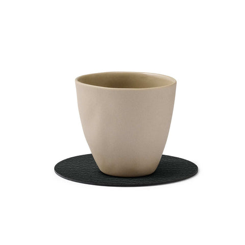 Lind DNA-Glassbrikke Bull Sort Ø10cm-Norway Designs