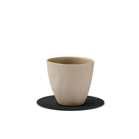 Lind DNA - Bull Circle Glassbrikke 10cm Sort - Norway Designs