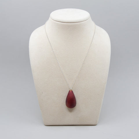 Linn Sigrid Bratland - Rom Halssmykke Stor Rød- Norway Designs