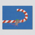 Lisa Jones Studio - Julekort Candycane Caper - Norway Designs