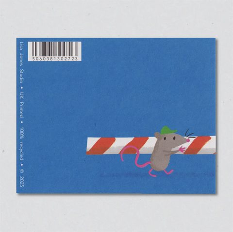 Lisa Jones Studio - Julekort Candycane Caper - Norway Designs